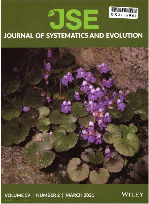 Journal of Systematics and Evolution雜志封面